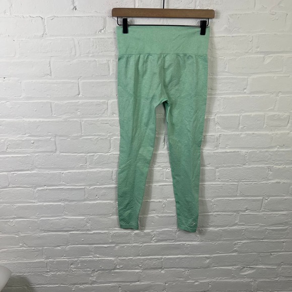 Gymshark Women's Vital Seamless Yoga Legging Pistachio Green Size Small - Picture 5 of 8